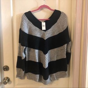 Lane Bryant | Chevron Ribbed Sweater